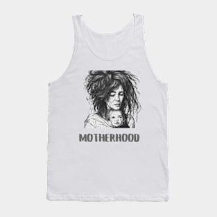 Motherhood, Mothers Day, Funny Gift Tank Top